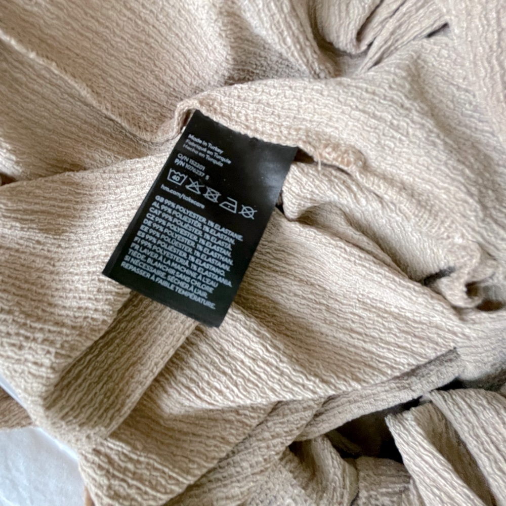 H&M Beige Tie Belt Jumpsuit - Picture 14 of 14
